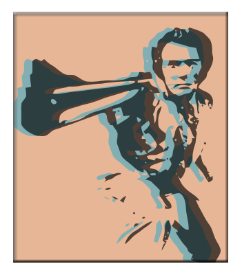 Clint PopArt tavlor - 2