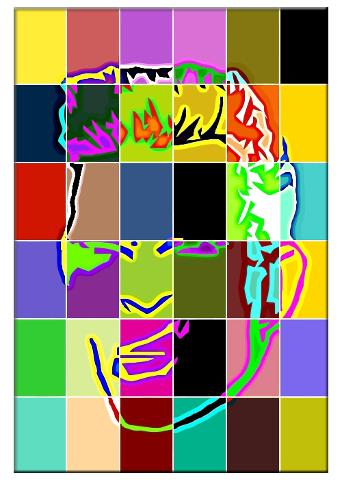 Billy Idol PopArt tavlor - 4