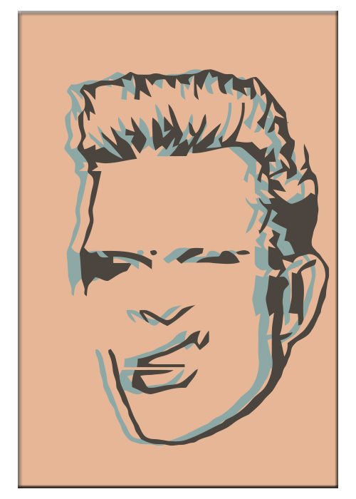 Billy Idol PopArt tavlor - 2