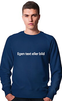 Sweatshirt med Ditt eget tryck