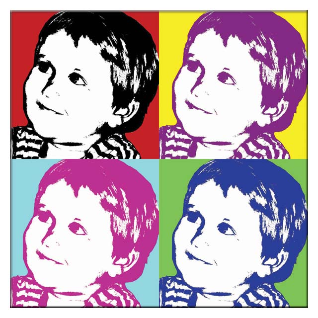 4 - Warhol -omgjord för hand - 6