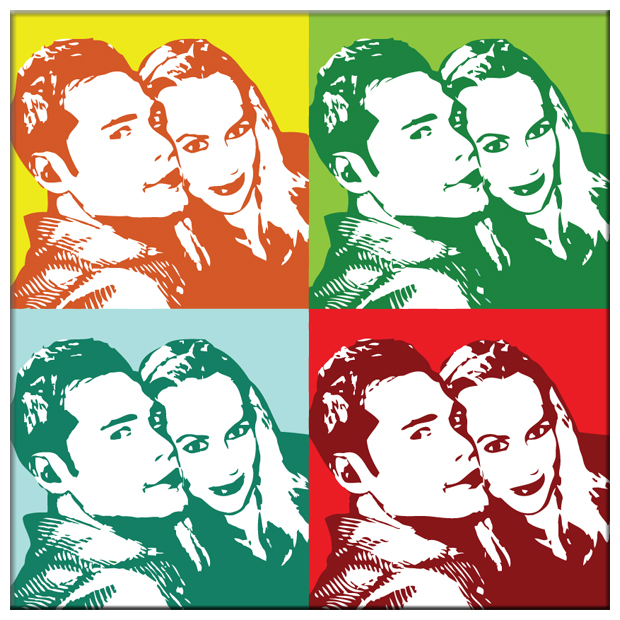 4 - Warhol -omgjord för hand - 17