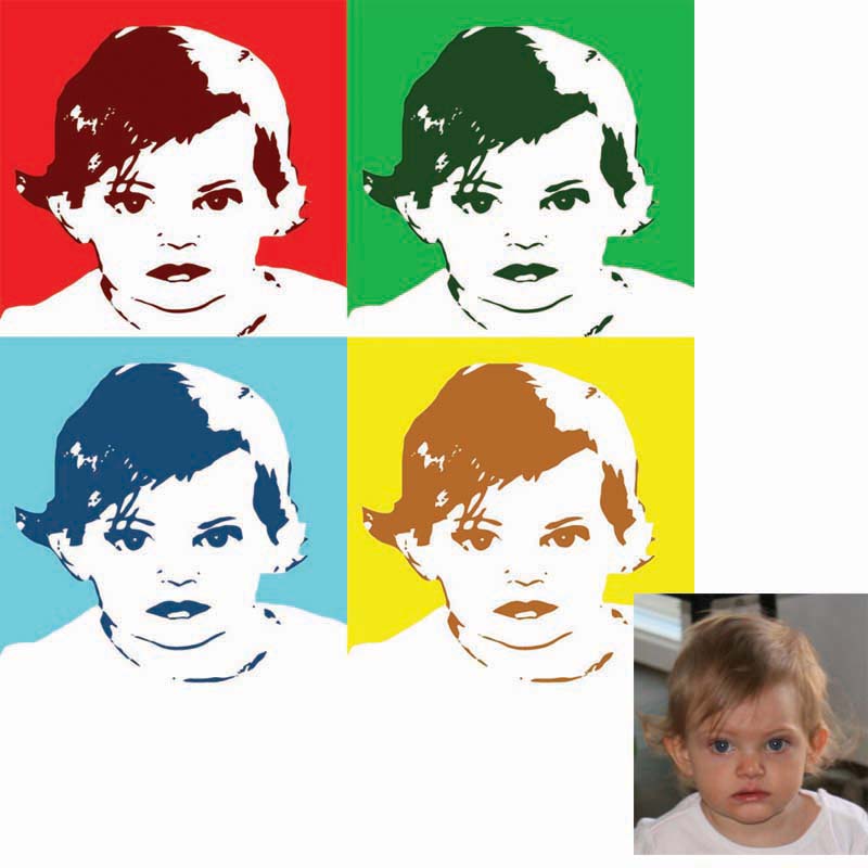 4 - Warhol -omgjord för hand - 3