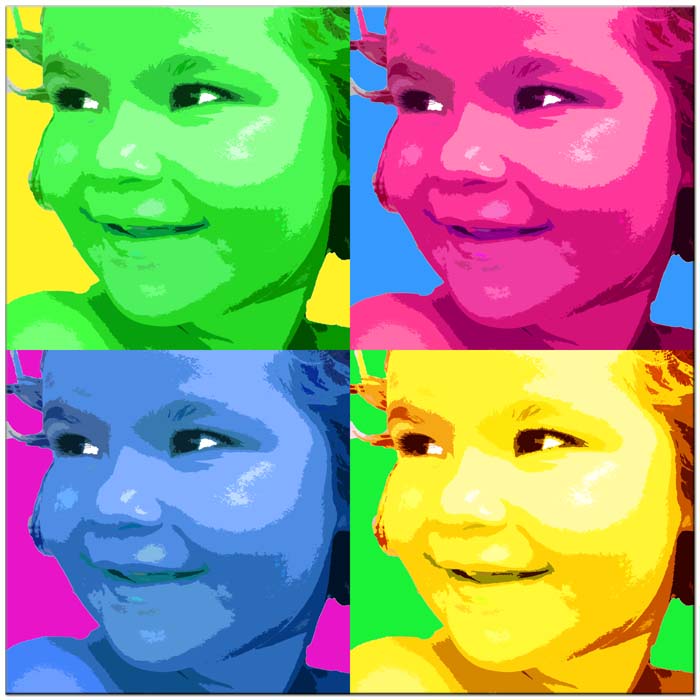 4 - Warhol -omgjord för hand - 20