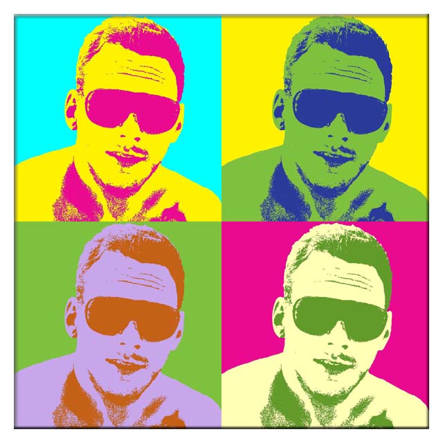 4 - Warhol -omgjord för hand - 10