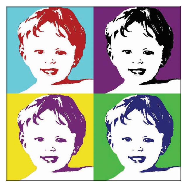 4 - Warhol -omgjord för hand - 8
