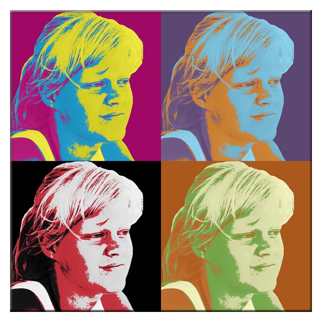 4 - Warhol -omgjord för hand - 13