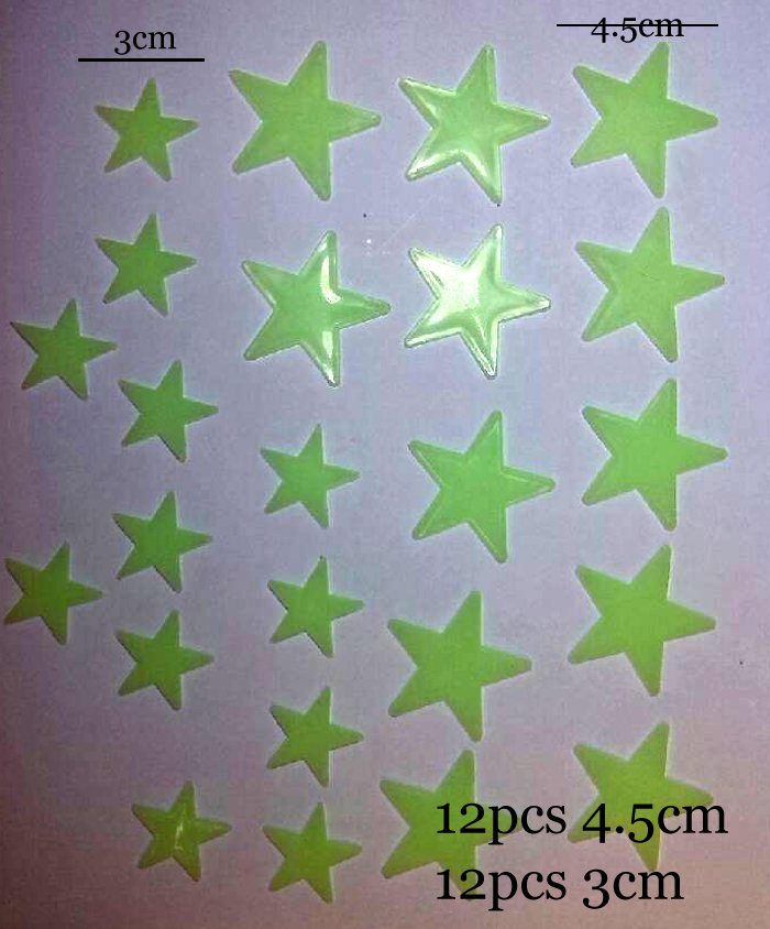 Fluorecerande Stjärnor  - 3