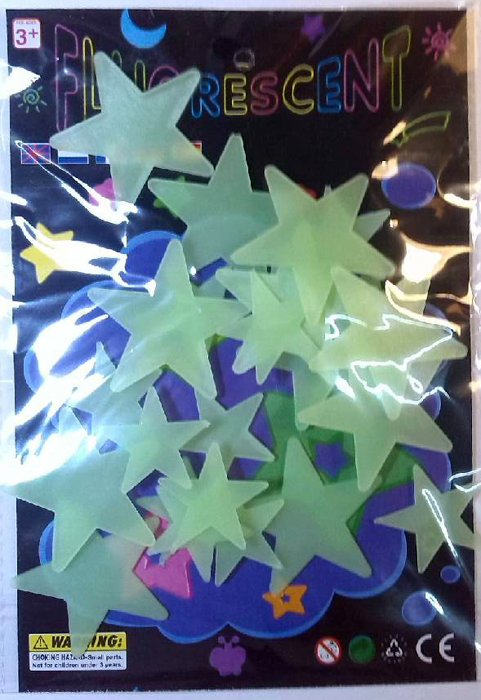 Fluorecerande Stjärnor  - 4