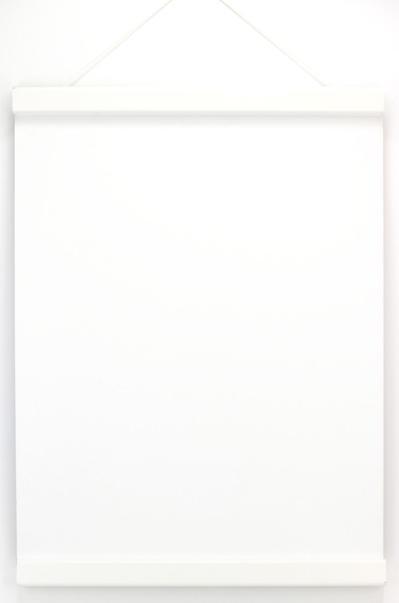 Poster Hanger -Vit Bredd 50 cm alt. 70 cm