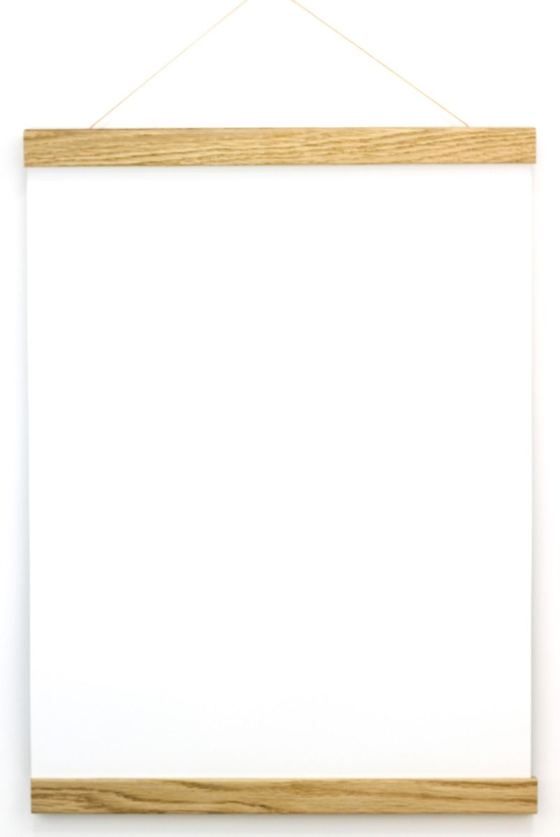 Poster Hanger -Ek Bredd 50 cm alt. 70 cm