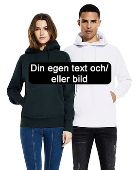 Vuxen Hood med Ditt eget tryck 