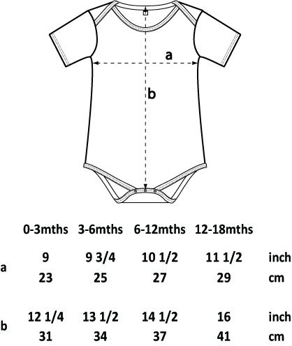 Bebisbody med Ditt eget tryck - 22