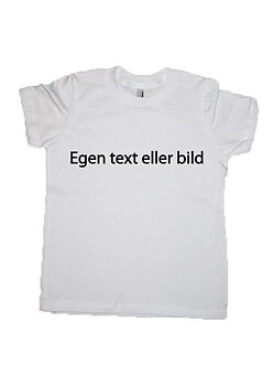 Vuxen T-shirt med Ditt eget tryck