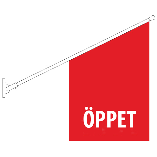 Butiksflagga - 2