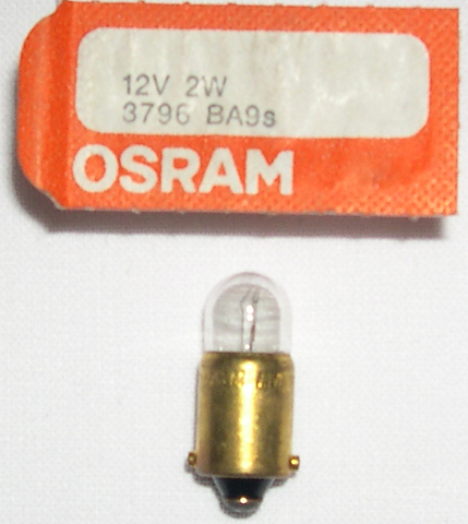 Glödlampa 12V-2W