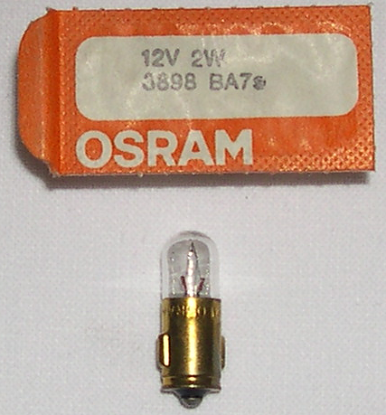 Glödlampa 12V-2W