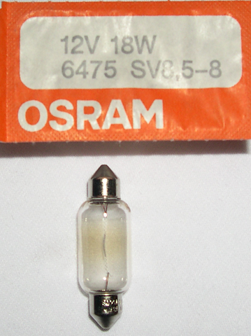 Glödlampa 12V-18W