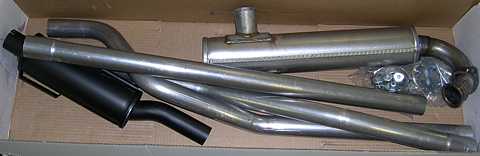 Avgassystem komplett 2" Simons