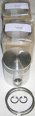 Kolvsats 67mm  