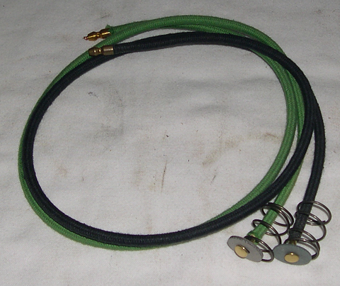 Fiberbricka med kabel baklampa