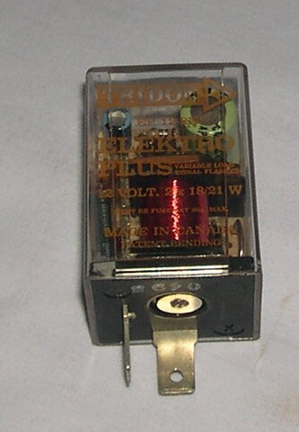 Blinkrelä 12V Elektroniskt