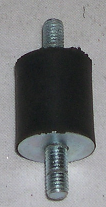 Gummiupphängning höjd 25mm