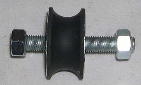 Gummiupphängning höjd 20mm