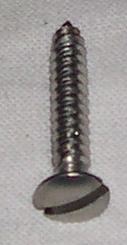 Plåtskruv rostfri 4x33mm
