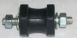Gummiupphängning 25mm hög
