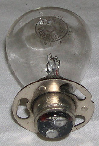 Glödlampa Strålkastare 6V-50/32W