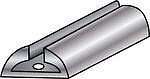 Taklist aluminum bredd 5/8"