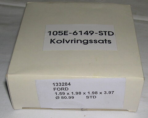 Kolvringssats STD