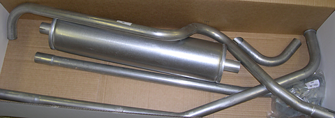 Avgassystem Volvo PV B4B 1947-53
