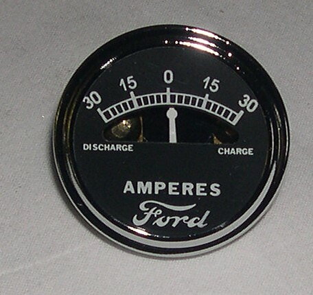 Ampermätare Ford +30 till -30