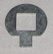Låsbricka f. handtag