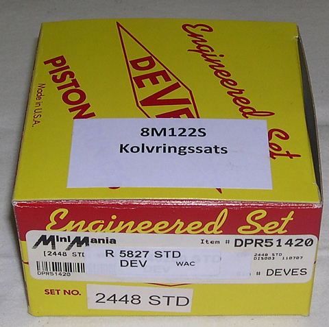 Kolvringssats STD