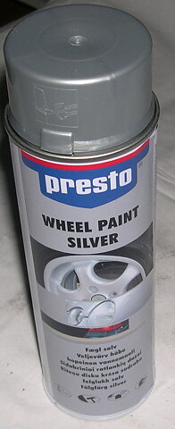 Fälgfärg Silver