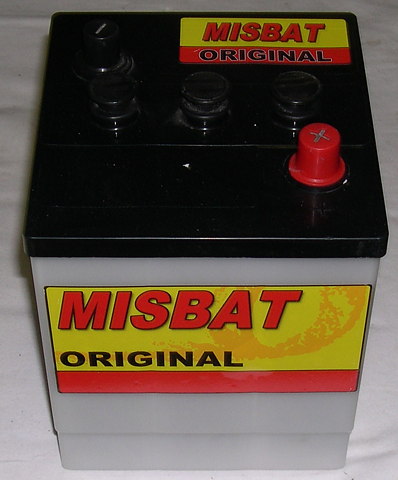Batteri 6V-66amp.