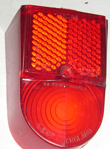 Stoppljusglas Vänster