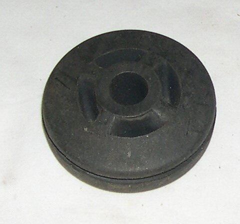 Gummiupphängning avgassystem
