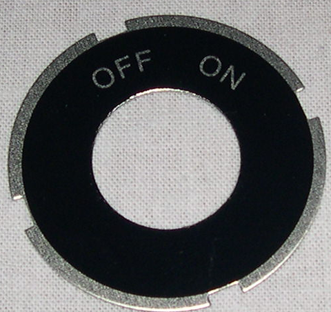 On Off plåt