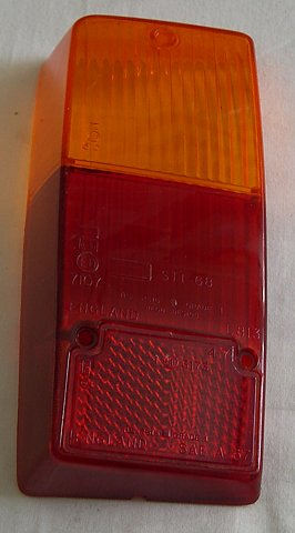 Bakljusglas vänster