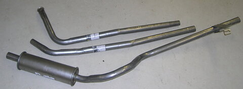 Avgassystem komplett