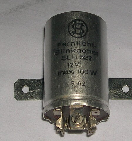 Blinkrelä 12V 100W