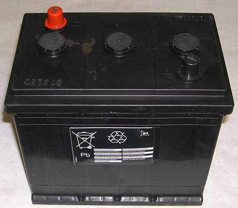 Batteri 6 Volt 140 amp.