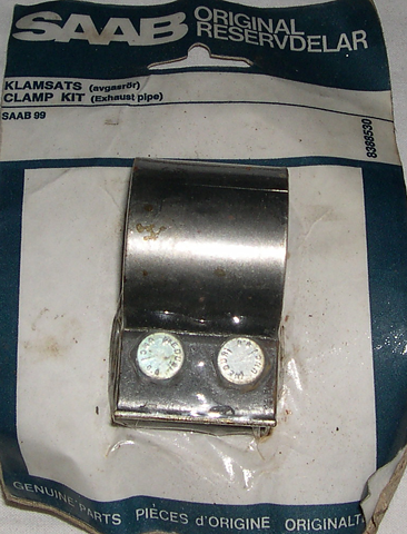 Avgasklamma