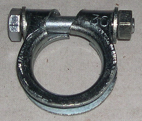 Avgasklamma 30-27mm