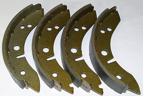 Bromsbackar bak 7"