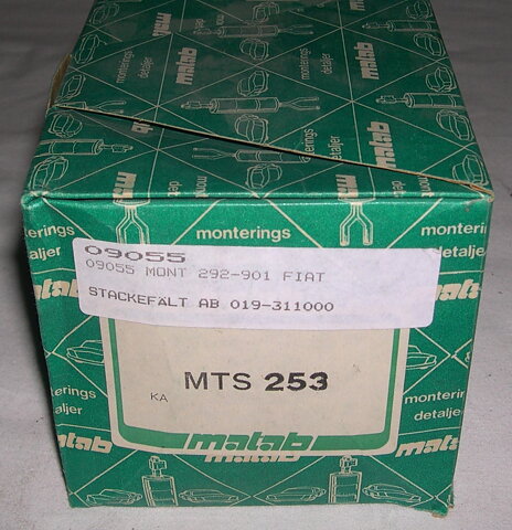 Monteringssats avgassystem